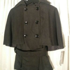 Girls cape coat